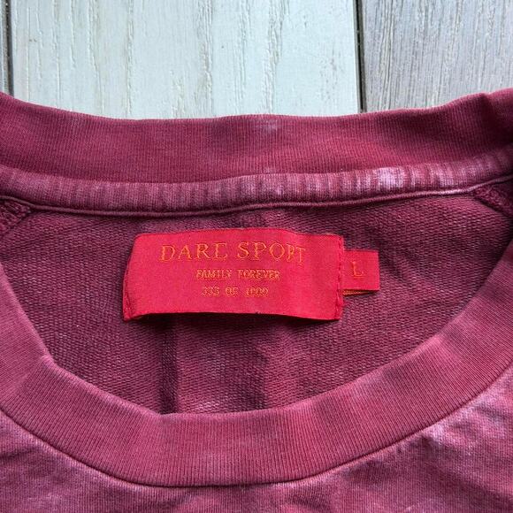 Burgundy dare sport club cotton - Picture 4 of 4